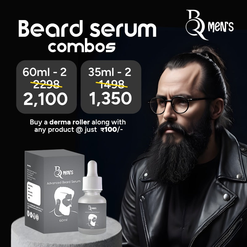 RB MEN`S BEARD GROWTH SERUM -2PS COMBO (60ml)