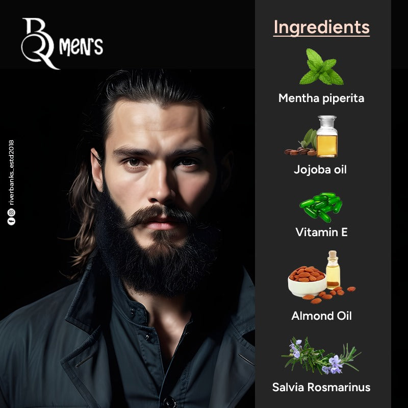 RB MEN`S BEARD GROWTH SERUM (60ml)